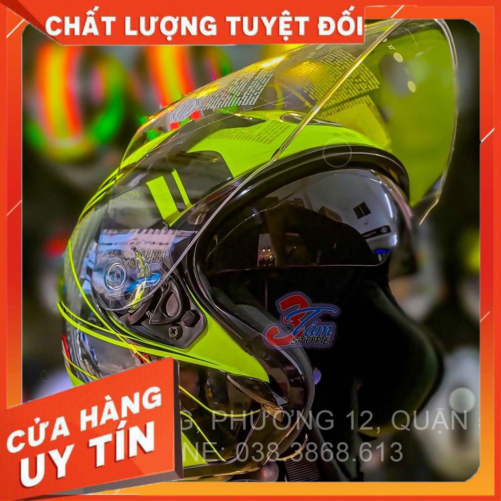 [CHÍNH HÃNG] NÓN BẢO HIỂM KYT 3/4 YWVNX010_NÓN BẢO HỘ YWVNX HỌA TIẾT CÁ TÍNH