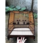 KHUNG LỒNG CHIM CHÀO MÀO GỖ MUN ĐUÔI CÔNG VÂN GỖ CỰC NÉT RẺ VÔ ĐỊCH RÁP SIÊU DỄ