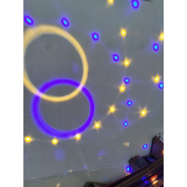 [có video]Cầu led usb vũ trường 7 màu cảm biến nhạc