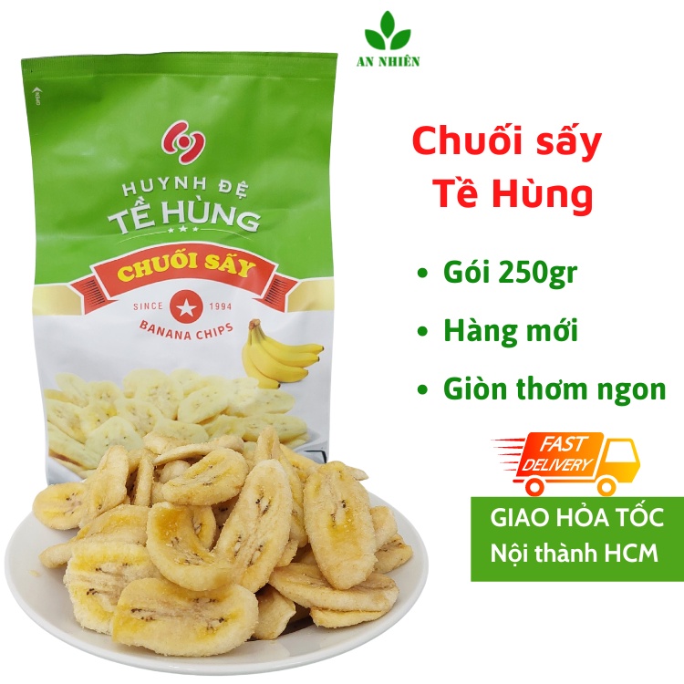 Chuối sấy hàng nguyên giòn ngọt Tề Hùng