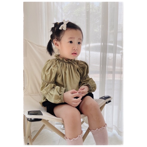 Quần đùi bí ngô cho bé P'ti chou ( Lina short )