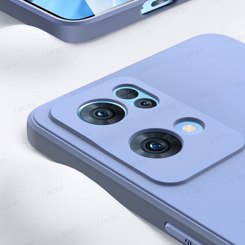 Ốp Điện Thoại Silicon Mềm Màu Trơn Chống Sốc Cho Oppo Reno7 Reno 7 Pro Z SE 7Z Reno7Z 5G
