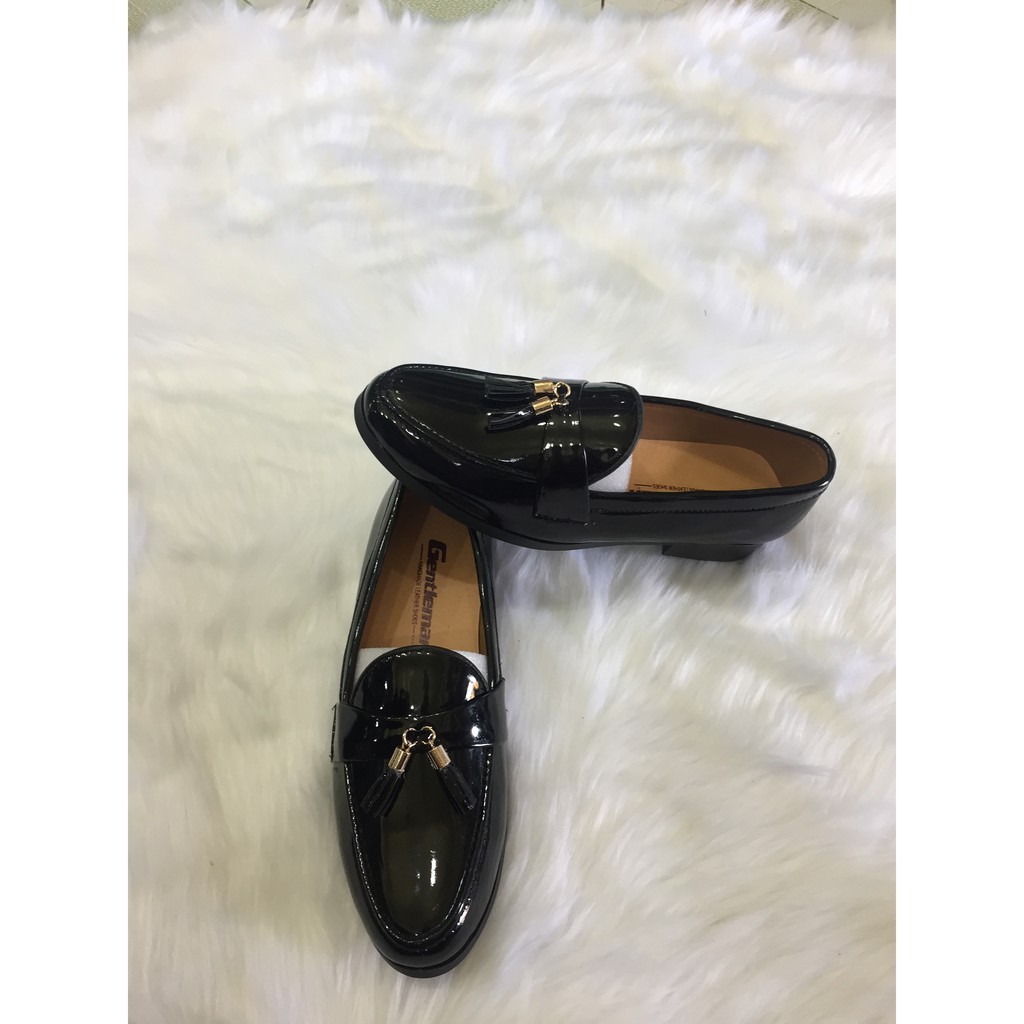 Giầy tây giày lười nam hàn quốc bóng chuông | BigBuy360 - bigbuy360.vn