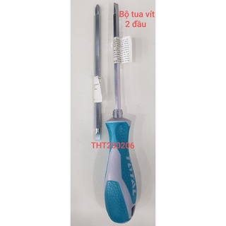 BỘ TUA VÍT 2 ĐẦU TOTAL THT250206