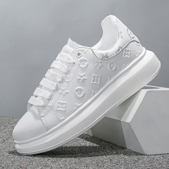 Giày Thể Thao Đế Dày 4cm Phong Cách Hàn Quốc Cho Nam Nữ