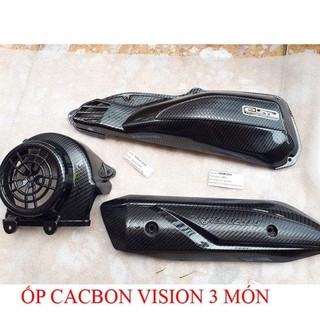 ỐP CACBON VISION 3 MÓN