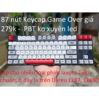 Nút bàn phím cơ Dareu EK87, keycap bàn phím cơ Dareu EK87, EK880. Đây là Nút Keycap ko phải Phím nhé