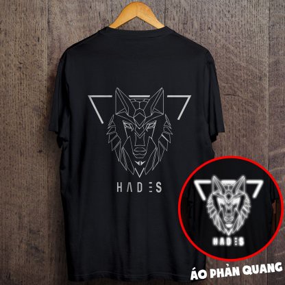 Áo phông phản quang một màu sói H.A.D, áo thun nam nữ, quần kaki, quần nữ, sét bộ mặc ở nhà, áo thun tay dài
