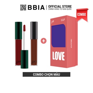 Combo Feign Asia-1 Son Kem Lì Asia Edition 5g + 1 Son Kem Lì Version 8 5g + Hộp Quà Tặng 2g -Bbia Official Store