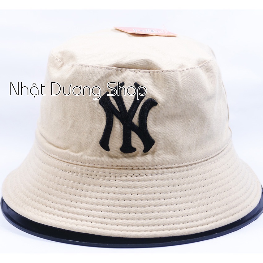Nón bucket 2 MẶT thêu chữ NY nổi bật, độc đáo thích hợp cho cả nam và nữ- Nhiêu màu săc tha hồ lựa chọn.