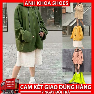 (SALE GIÁ SỐC) Áo Khoác OVERSIZE Dây Kéo Form Rộng Siêu Xinh,Chất Vải NỈ BÔNG NGOẠI Mềm Mịn