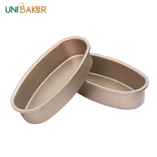 [ Unibaker ] Khuôn oval chống dính MB217