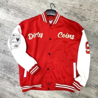 Áo khoác Bomber Dirty Coin , Áo bóng chày, unisex  ཾ !