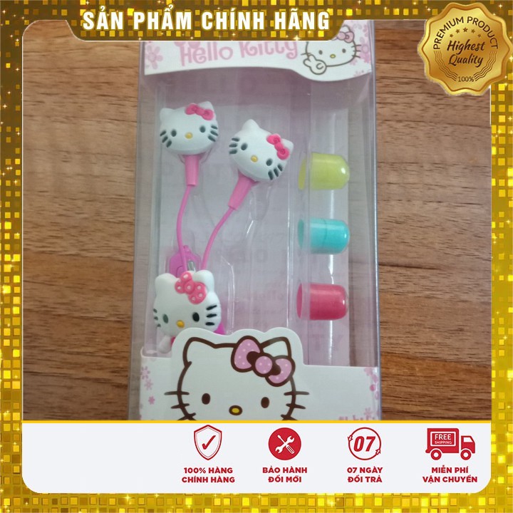 Tai nghe nhiều hình kute có 3 bộ núm silicon nhiều màu thay thế