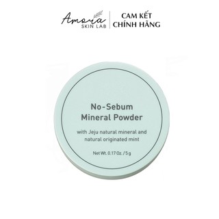 Phấn Phủ Dạng Bột Khoáng Kiềm Dầu No Sebum Mineral Powder 5g - Amora Skinlab