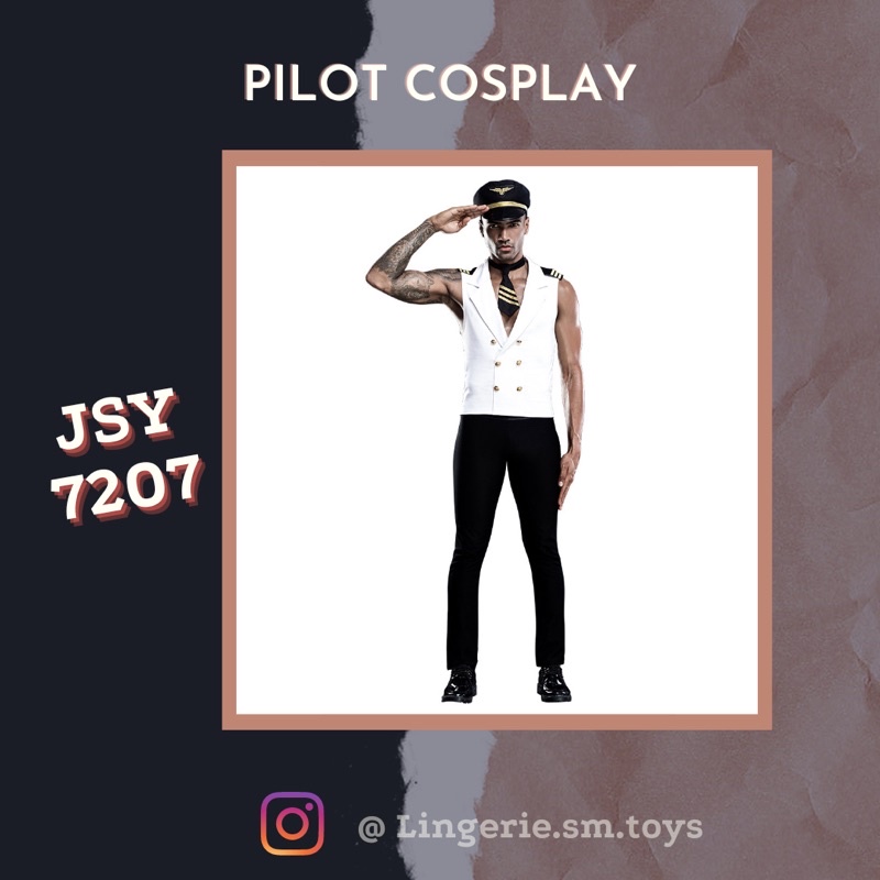 JSY7207 - Trang Phục Hoá Trang Cho Nam Phong Cách Cơ Trưởng