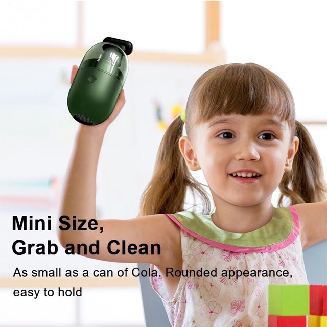 Máy Hút Bụi Baseus C2 Mini Không Dây Cầm Tay Để Bàn Tiện Dụng | BigBuy360 - bigbuy360.vn
