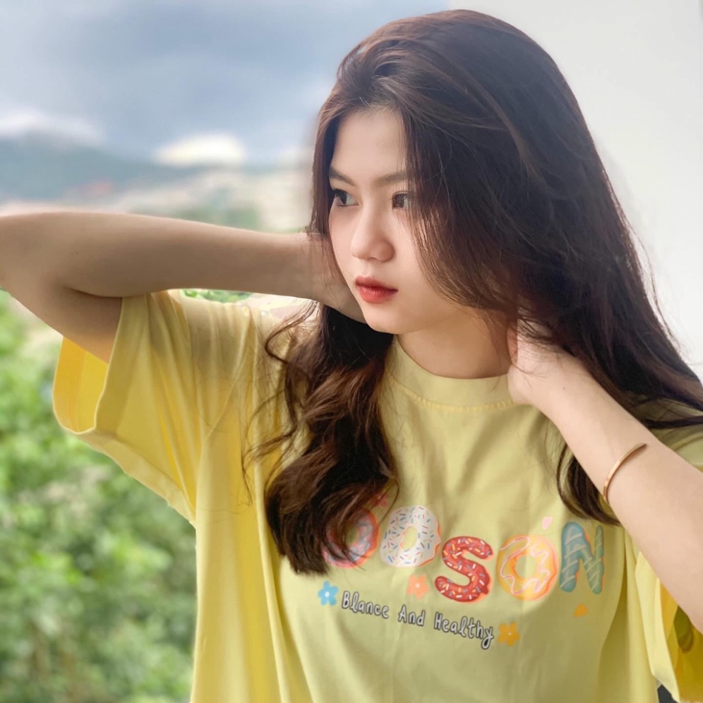 Áo thun Unisex Oversize cao cấp | Donut Tee basic