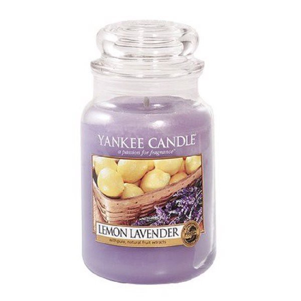 Hũ nến thơm Lemon Lavender Yankee Candle YAK8971 (Size L 623g)