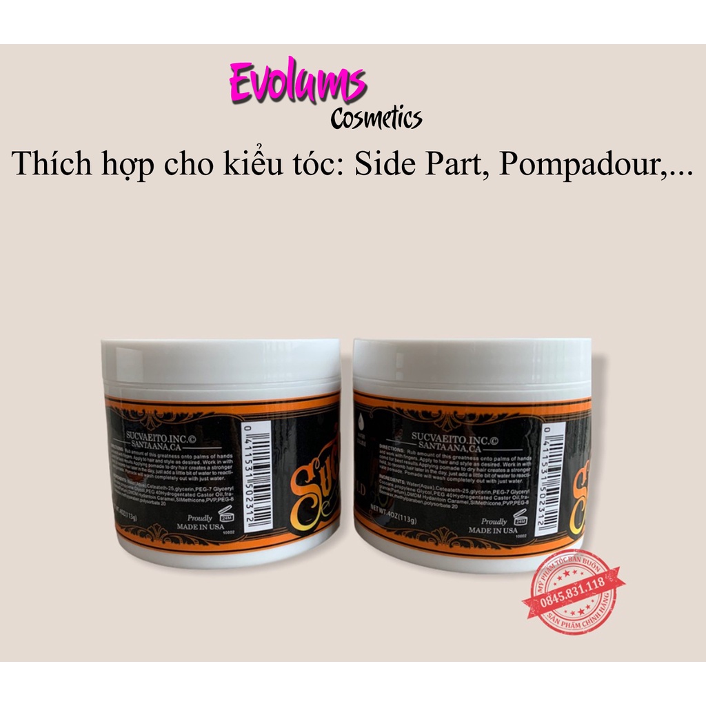 Sáp Vuốt Tóc Suavecito Pomade 113g