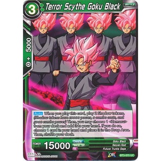Thẻ bài Dragonball - TCG - Terror Scythe Goku Black BT3-075 thumbnail