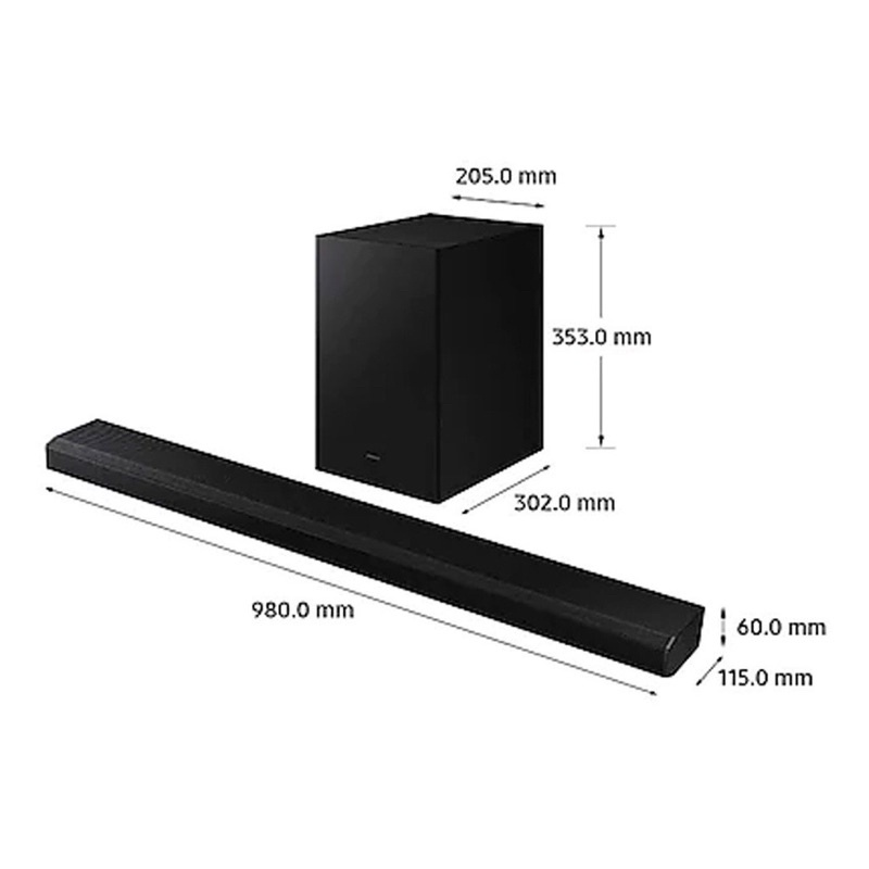 Loa thanh Samsung HW - Q700A và Q700B 3.1.2ch 360W hàng chính hãng cao cấp bảo hành 12 t