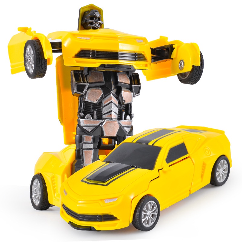 Mô Hình Đồ Chơi Xe Biến Hình Optimus Hornets Biến Hình Thành Robot 12cm Dành Cho Bé Trai