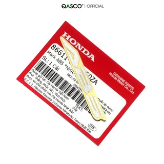 Tem dán chữ ABS HONDA nhiều dòng xe màu NHA76M  QA(86611K77V50ZA) _( 1080)