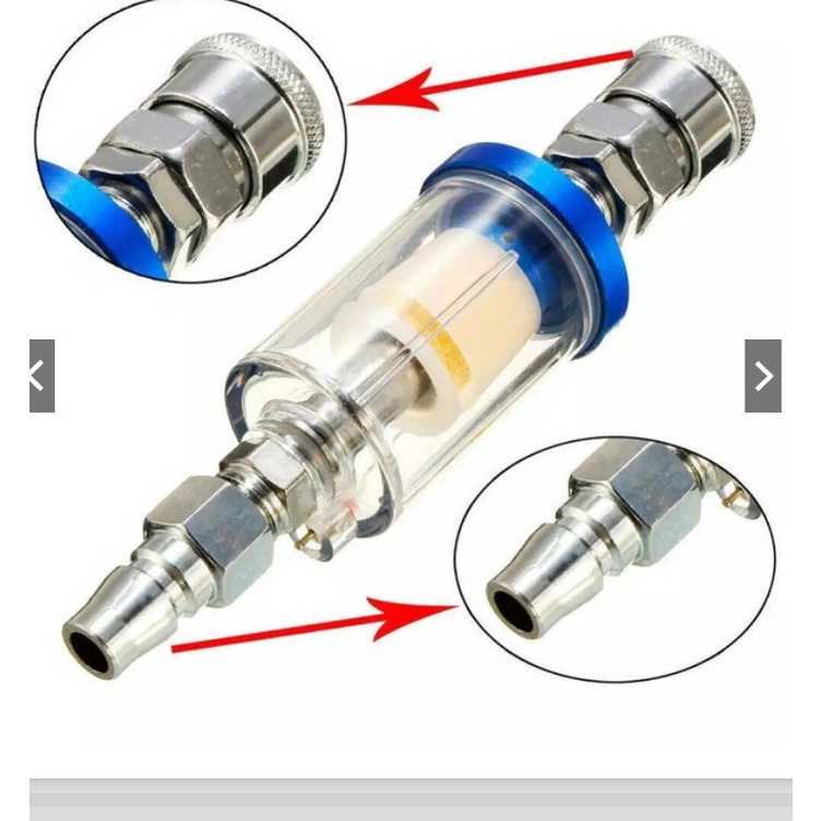 Lọc hơi nước dùng cho súng phun sơn kèm đầu nối kimkhiducnguyen