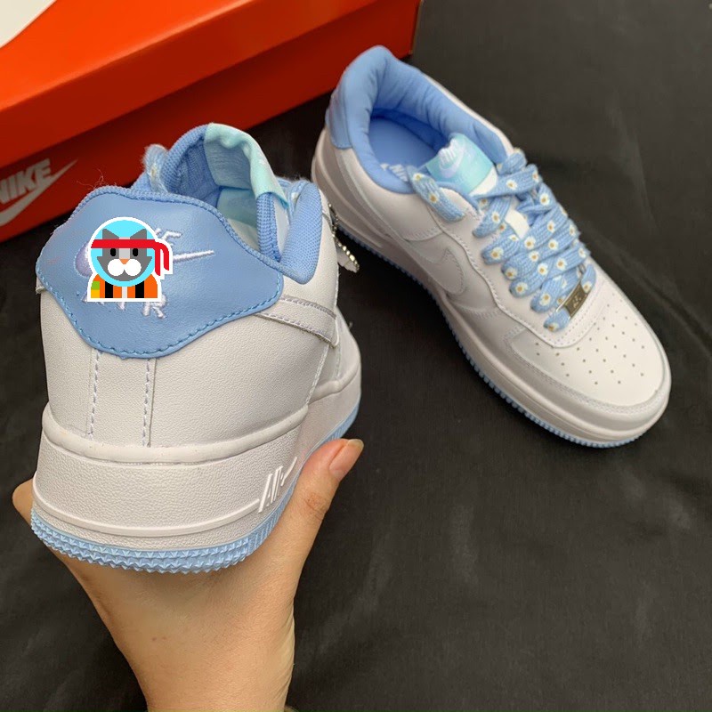 Giày thể thao AF1 đen trắng ⚡️𝐒𝐢ê𝐮 𝐑ẻ⚡️ Giày sneaker Air Force 1 trắng xanh, panda đen trắng mẫu mới hàng cao cấp