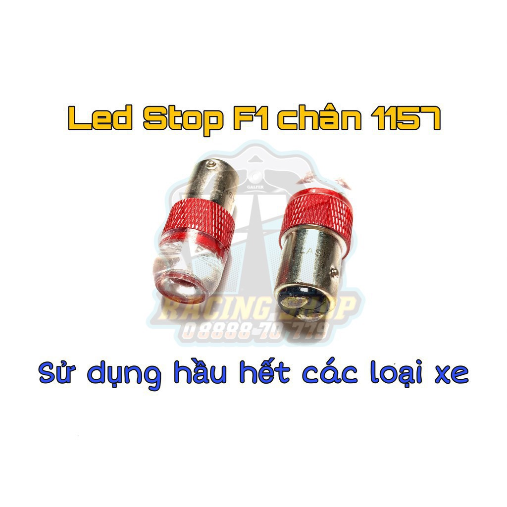 Led Stop F1 chân 1157 gắn Winner, Wave, Future, Sonic, Raider, Satria, GTR, Vision, SH đời cũ, Sirius,...