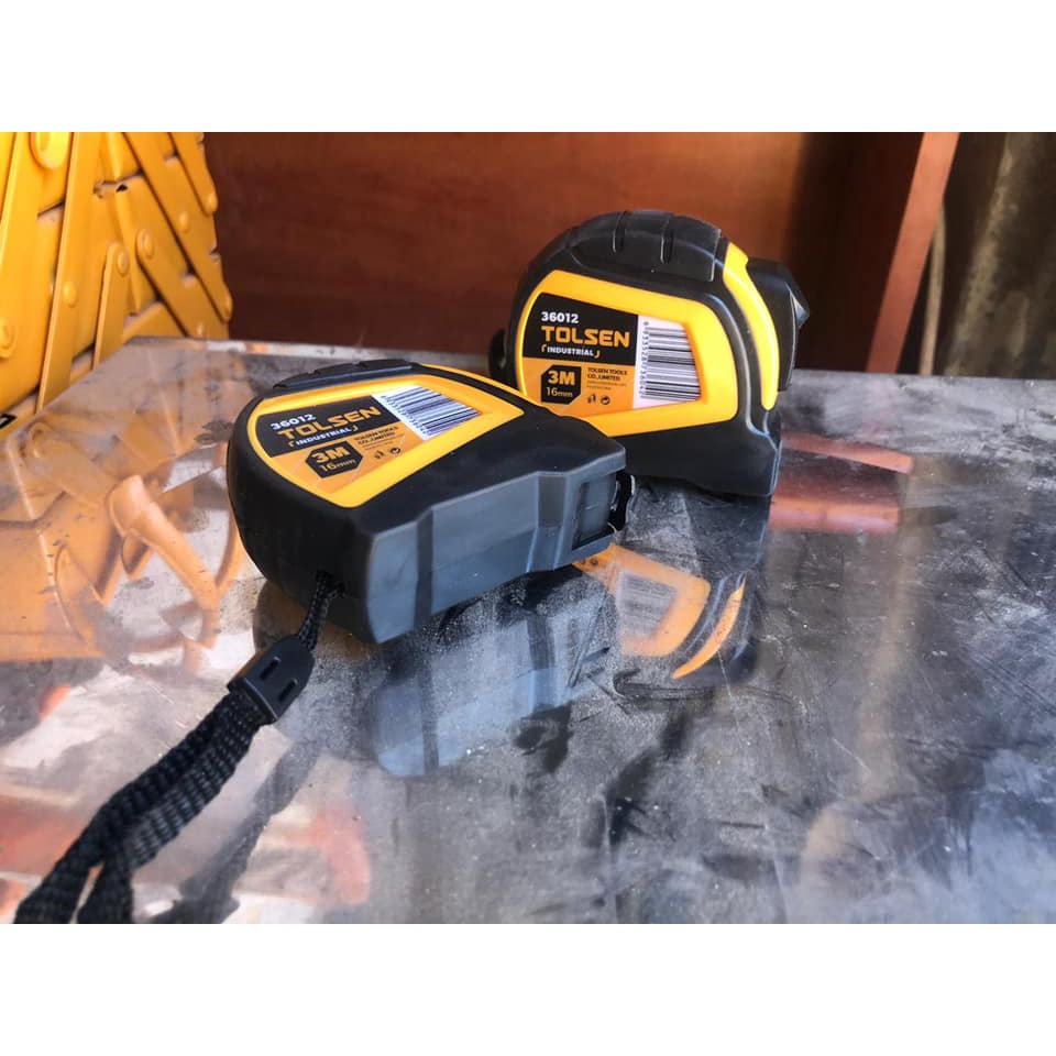 THƯỚC CUỘN TỰ ĐỘNG TOLSEN TỪ 3Mx16mm - 10Mx25mm - HÀNG CHÍNH HÃNG