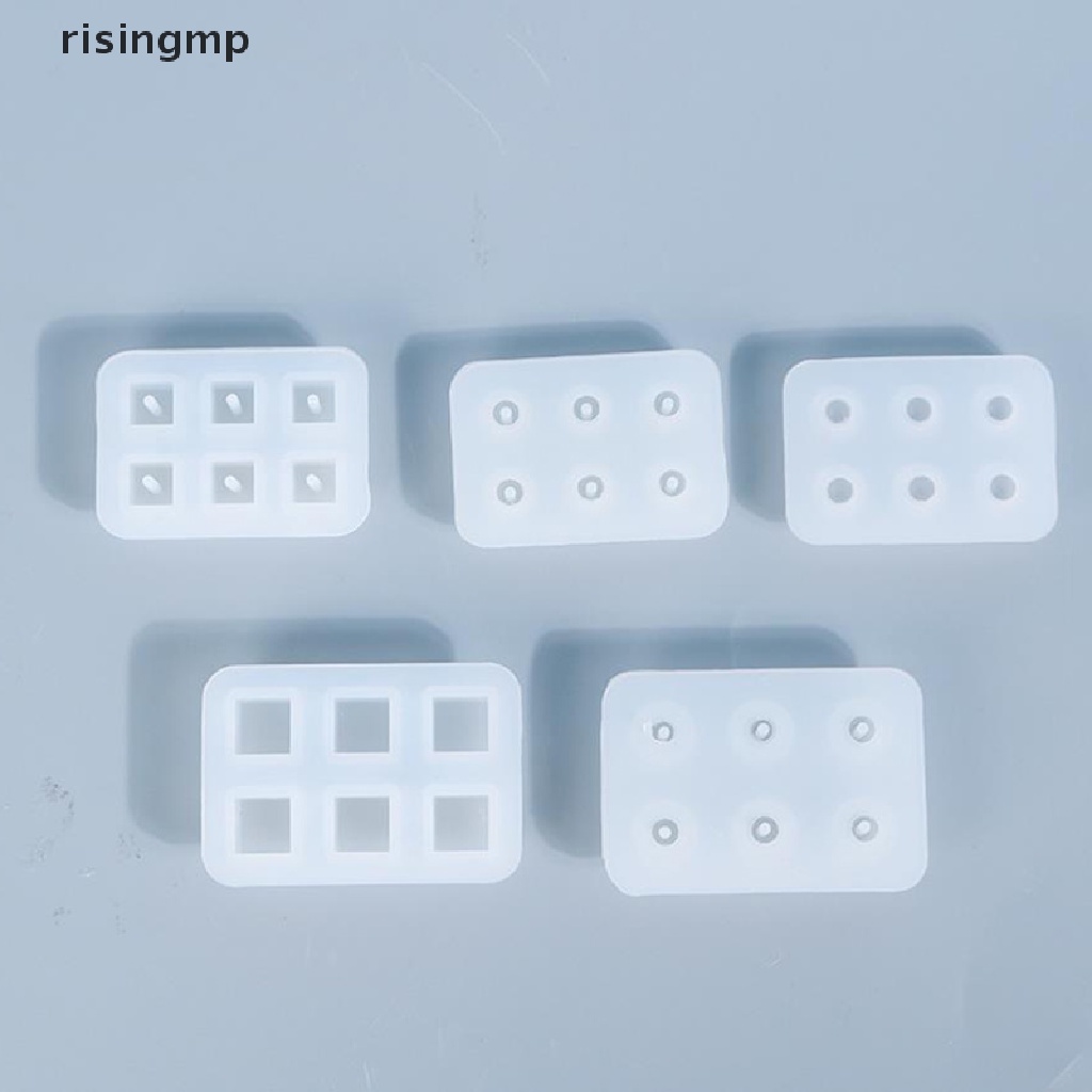 Khuôn Silicone Tạo Hình Hạt Cườm Làm Trang Sức 6 Lỗ DIY ♨Trên đó