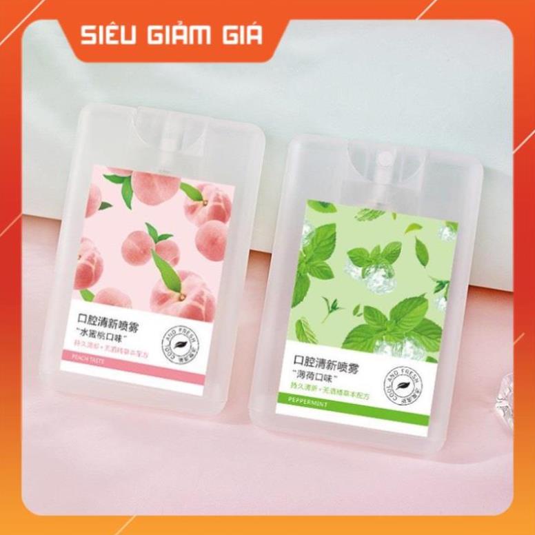 Xịt Thơm Miệng Vị Trái CâyThơm Mát