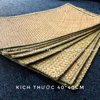 Lót bàn ăn Mộc Tre kích thước 60*40cm