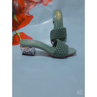 guốc nữ 3 phân xanh ngọc size 33 đến 44
