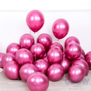 Bong bóng siêu nhũ chrome trang trí sinh nhật, sự kiện cho bé trai, bé gái 10inch nhiều màu - BOBABO
