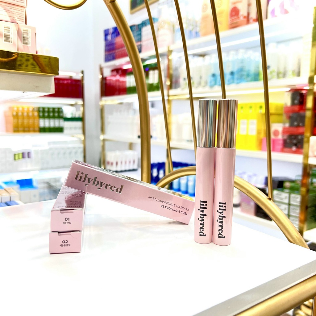 (CÓ BILL) Mascara Chống Nước LILYBYRED Am9 To Pm9 Infinite Mascara 6g