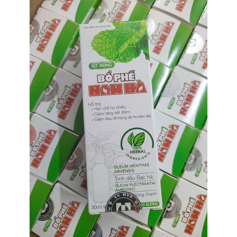 Xịt họng bổ phế Nam Hà