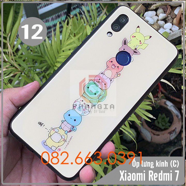 Ốp lưng ép kính Xiaomi Redmi 7A/ Redmi 7 in hình đẹp
