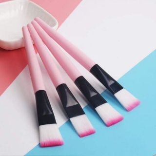 Combo 300 cọ quét mặt nạ cán hồng .
