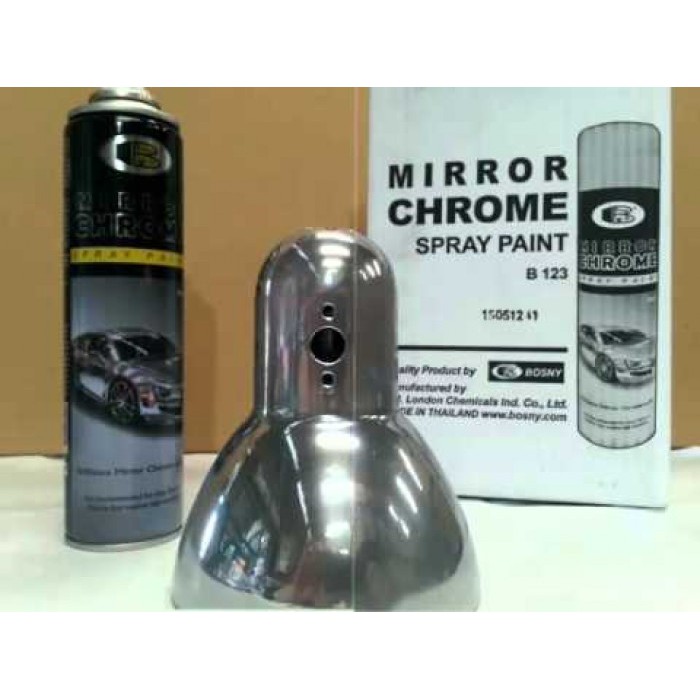 Sơn xịt xi gương Bosny MIRROR CHROME B123 Spray