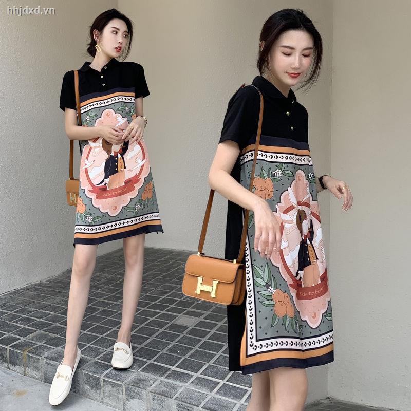 Đầm Polo Ngắn Tay In Họa Tiết Hoạt Hình Xinh Xắn Dành Cho Nữ 2020 | BigBuy360 - bigbuy360.vn