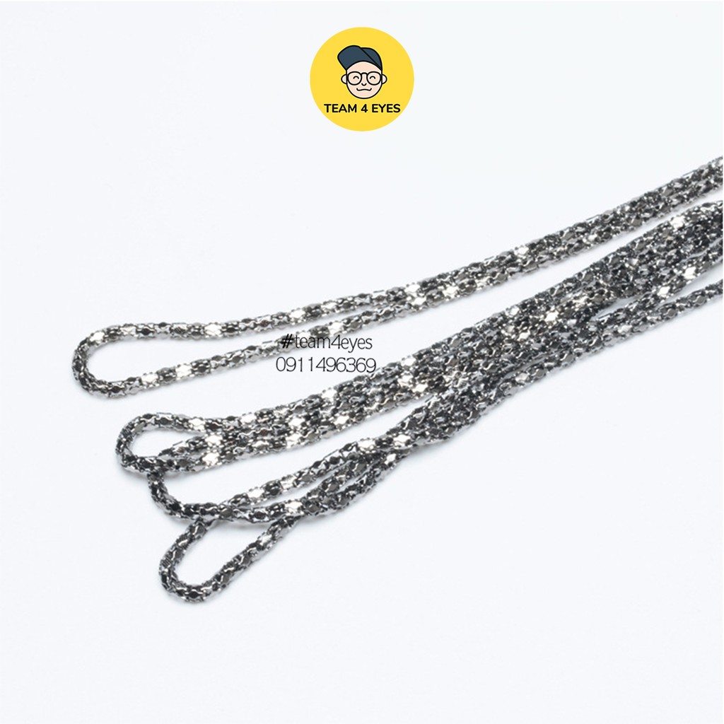 [ Ảnh thật ] Dây đeo kính [Chain] thời trang hợp kim