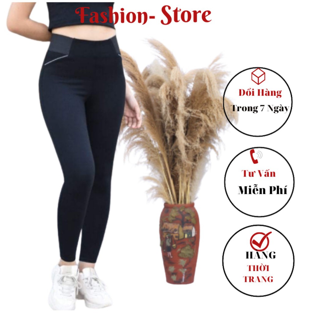 [HÀNG THIẾT KẾ] Quần Legging Nữ Dài Nâng Mông, Quần Bó Cạp Cao, Co Gian 4 Chiều, Chất Vải Dày Dặn Siêu Mềm Mịn, Form Đẹp
