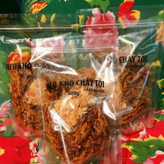 Sỉ heo khô cháy tỏi giá tốt nhất Hà Nội HANDMADE loại 1