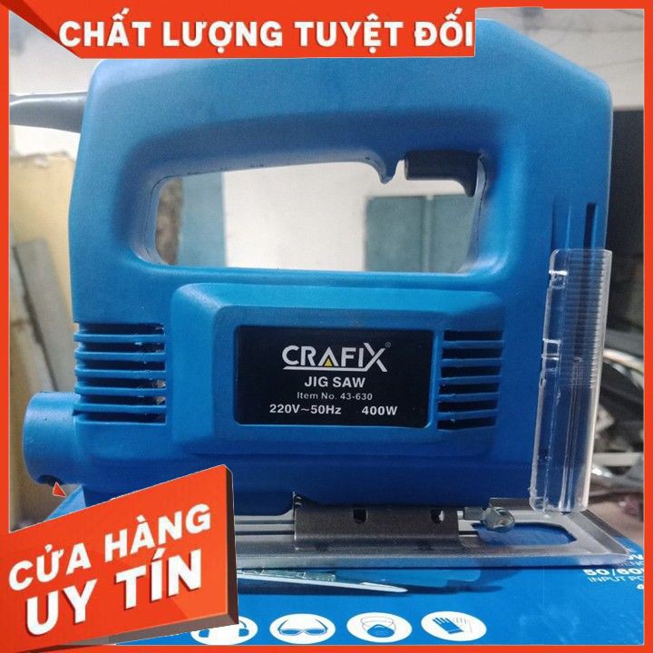 [CHÍNH HÃNG] Máy cưa lọng cầm tay crafix- tặng 5 lưỡi cưa - BMC.Crafix