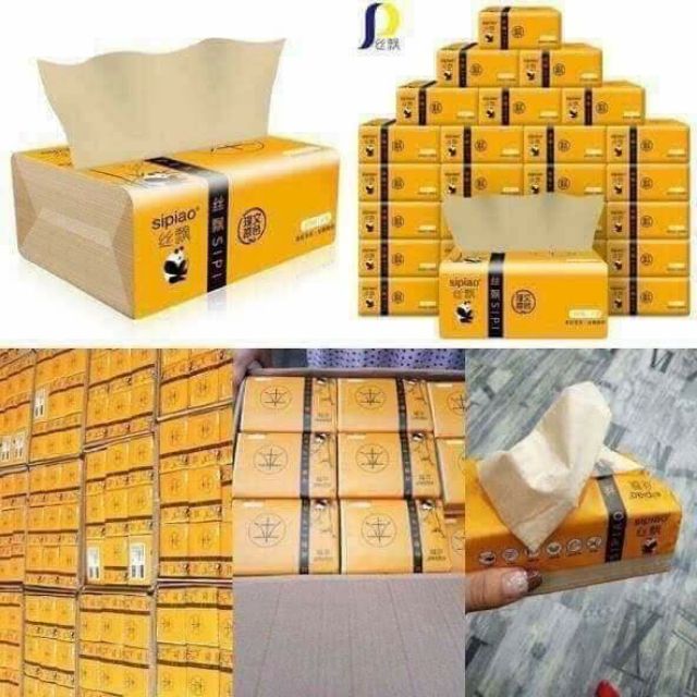 Giấy ăn Sipao thùng 30 gói