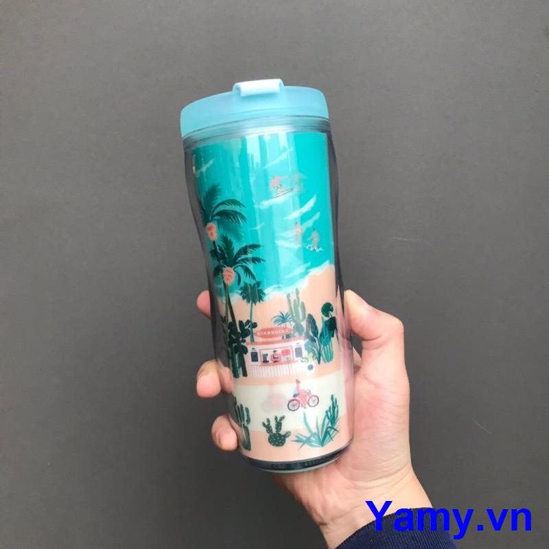 STARBUCKS Ly Uống Nước Starbuck 355ml Phong Cách Hàn Quốc 2018