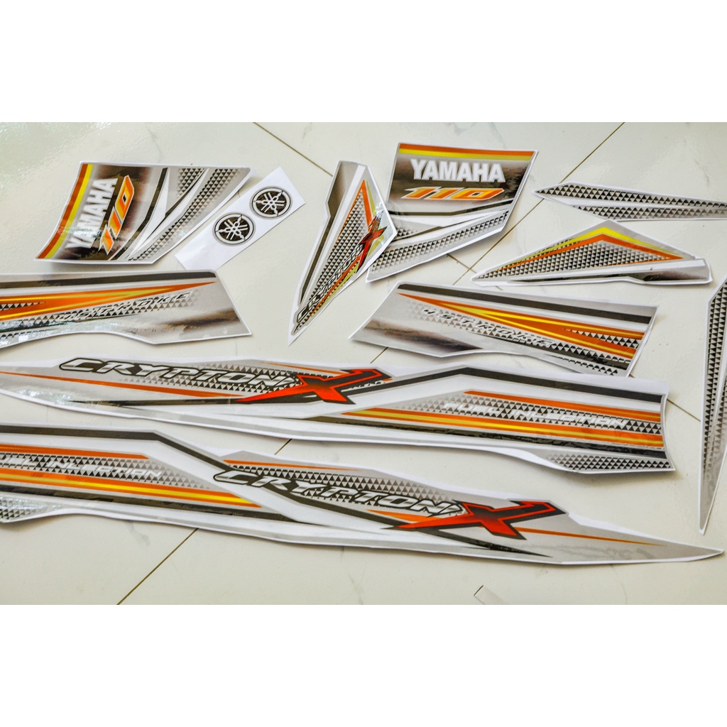 Tem sirius Crypton Cho màu sơn bạc